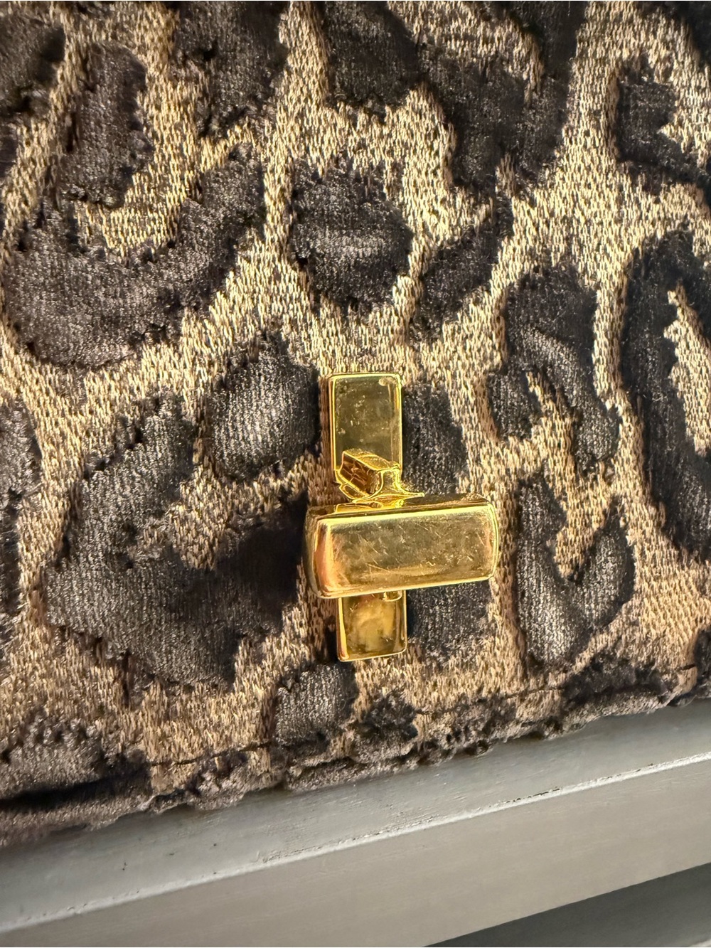 Christian Dior Leopard Caro Shoulder Bag - Picture 7 of 15